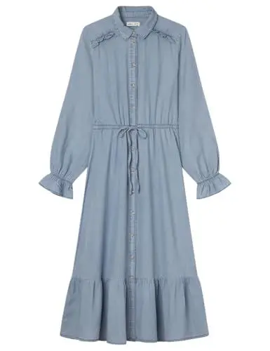 Produktbild: SPRINGFIELD Damen Kleid, MEDIUM_Blue, 36