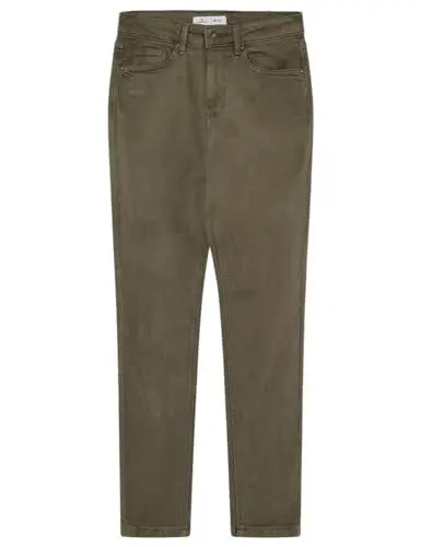 Produktbild: SPRINGFIELD Damen Slim Cropped Colour Jeans Hosen, MEDIUM_Khaki, 36