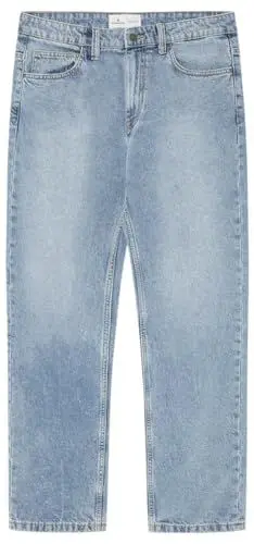 Produktbild: SPRINGFIELD Herren wash Straight Jeans, MEDIUM_Blue, 34