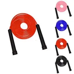 Produktbild: Springseil für Boxen, Springen Rope Verstellbar für Erwachsene, Geschwindigkeit Sport, Fitnessübungen zum Abnehmen, Fettverbrennung Männer, Frauen (Red)