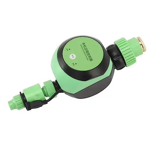 Produktbild: Sprinkler Timer, WiFi Bluetooth 5G Dual Control Controller Mobile Fernbedienung Bewässerungstimer Automatische Gartenbewässerung Sprinkler Timer Zimmerpflanzenbewässerung