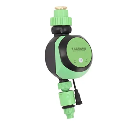 Produktbild: Sprinkler-Timer, WiFi-Wasser-Timer, Bewässerungs-Timer, App-Fernbedienung über 5 GHz 2,4 GHz WiFi, Intelligenter Schlauch-Wasserhahn-Timer Automatische (EU-Stecker 100-240 V)