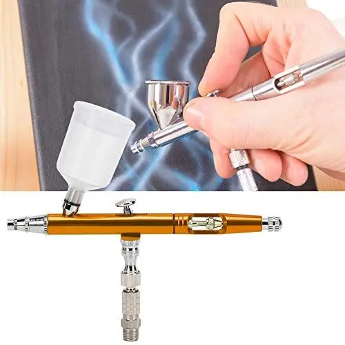 Produktbild: Spritzpistole, Sprühwerkzeuge, Malerei, Airbrush-Pistole, für Werbung (Gold)