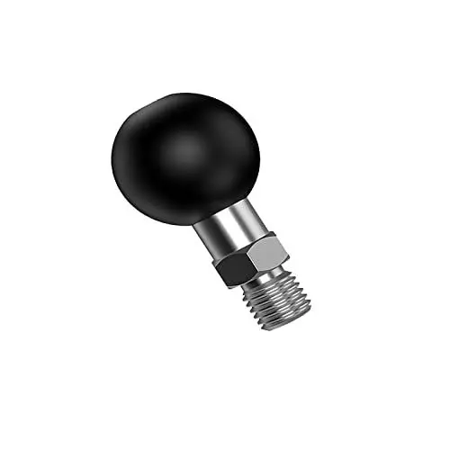 Produktbild: Sptchapn 1-Zoll Ball Mount Base Ball Adapter Motorrad ATV Telefonhalterung Rückspiegel Schraube Kugelkopf mit Gewindebolzen M10x1.25mm Kompatibel mit RAM Mounts(SZ-M10*1)