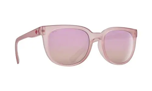 Produktbild: SPY OPTICS - Bewilder Matte Translucent Rose - Bronze with Rose Quartz Spectra Mirror, Sonnenbrille, Medium, Unisex Erwachsene