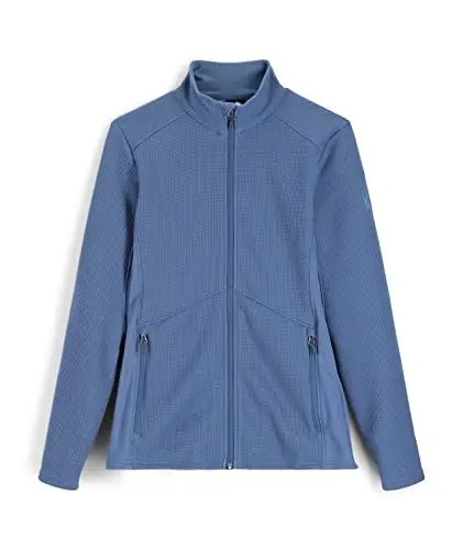 Produktbild: Spyder Damen Bandita Full Zip Jacke Fleecejacke mit durchgehendem Reißverschluss, Horizon, Medium