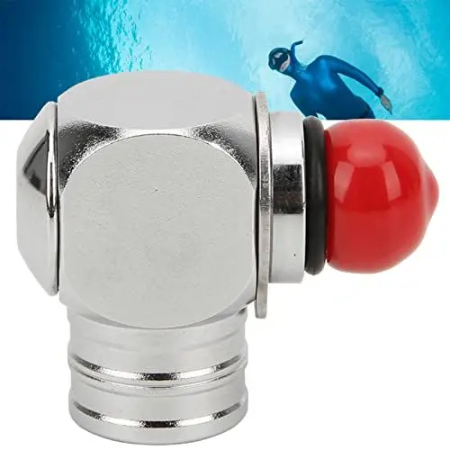 Produktbild: SPYMINNPOO 36 Grad Drehbarer Tauchadapter, Tauchregler-Adapter, 1. Anschluss, 2. Mittlerer Niederdruck-Ba-Tauch-Niedriganschluss, Schlauchadapter, Schlauchadapter, Tauchadapter, Zubehör,