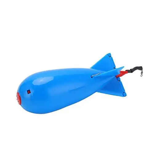 Produktbild: SPYMINNPOO Angeln Bombe Köder, Angeln Werfer Karpfen Große Bombe Schwimmer Köder Pellet Fishing Feeder Angelgerät Nesting Tool(Blau) Fischereivorräte Andere Angelgeräte Und Zubehör