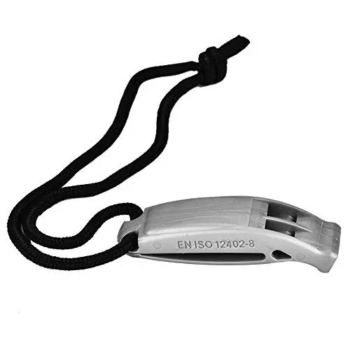 Produktbild: SPYMINNPOO Notfallpfeife, Laute Signalpfeife, Tauchpfeife, Sicherheits-Notfallpfeife Zum Tauchen, Wandern, Camping (Gray)