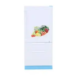 Produktbild: SPYMINNPOO Puppenhaus Kühlschrank, Mini Kühlschrank für Puppen Puppen Simulationshaus Möbel Zubehör Puppenkühlschrank Kinder Spielzeug