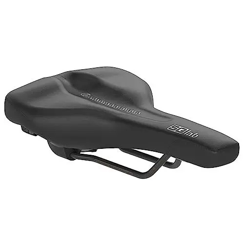 Produktbild: SQlab Unisex – Erwachsene 602 Ergolux Active 2.0 Fahrradsattel, Schwarz, 16 cm