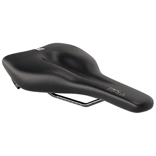 Produktbild: SQlab Unisex – Erwachsene 610 M-D Active Trekking MTB Tour & Travel Fahrradsattel, Schwarz, 17 cm