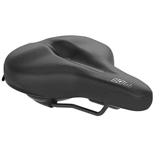 Produktbild: SQlab Unisex – Erwachsene 621 Ergolux Active 2.0 Fahrradsattel, Schwarz, 24 cm