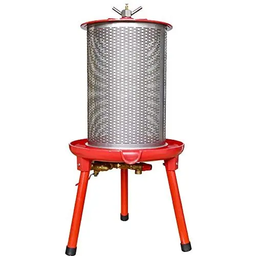 Produktbild: SQUEEZE master 20L Hydropress Presse Obst und Wein Press für Apfelpresse Weinherstellung Apfelpresse Birnepresse Honeycomb Presse