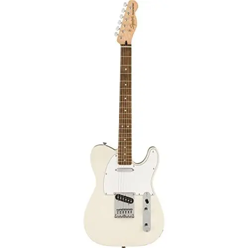 Produktbild: Squier by Fender Affinity Series Telecaster, E-Gitarre, Indisches Lorbeergriffbrett, Olympisch Weiß