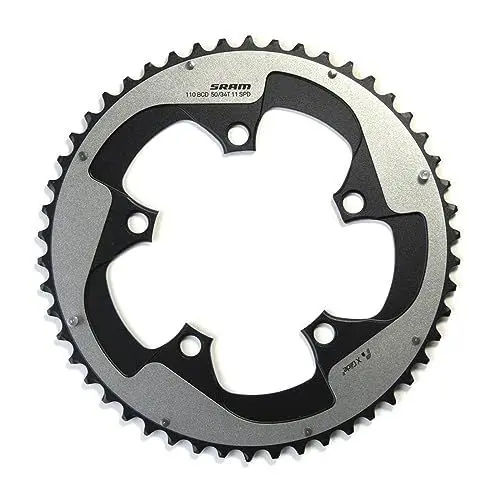 Produktbild: SRAM Schutz Kettenblatt Road Red 22, Schwarz, 31.8 mm