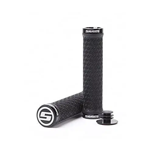 Produktbild: SRAM Unisex – Erwachsene Lockring Griffe, schwarz, 136mm