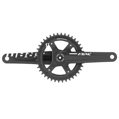 Produktbild: Sram Apex Kurbel & -garnituren, Schwarz, One Size