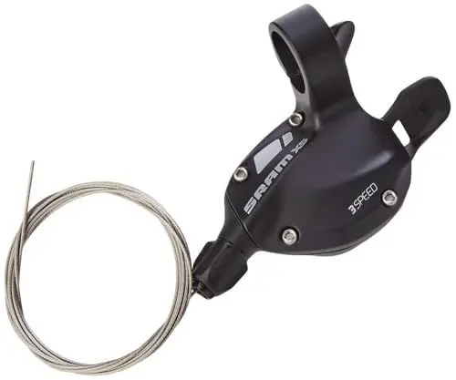 Produktbild: Sram Schalthebel Daumenschalter Trigger X.5 3-Fach, Schwarz, STANDARD