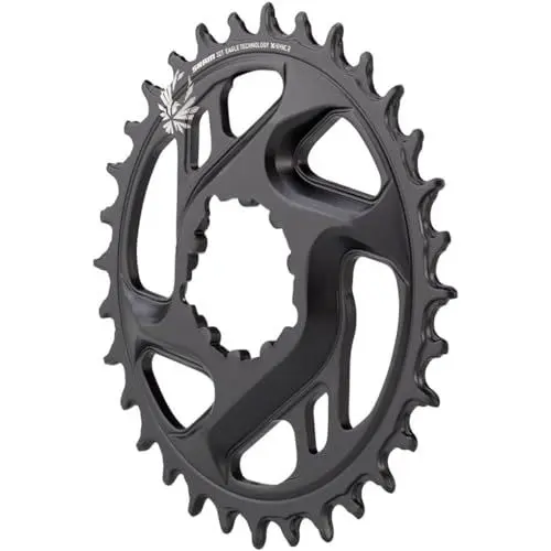 Produktbild: Sram Unisex – Erwachsene X-Sync2 Eagle Kettenblatt, Schwarz, 6mm