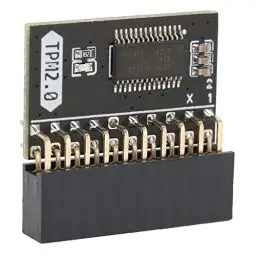Produktbild: VBESTLIFE TPM 2.0-Verschlüsselungs-Sicherheitsmodul, 20-1-Pin 2 10P 2,54 Mm Abstand TPM 2.0-Sicherheitsmodul für, für ASUS