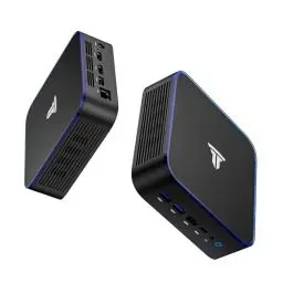 Produktbild: SRESNAIL Windows 11 Pro Mini-PC, 16 GB ARM + 512 GB SSD Mini-Desktop-PC mit Alder Lake-N95-CPU, 4 Kernen, 4 Threads, 5G-WLAN und Bluetooth 5.3-Unterstützung, Gigabit-Ethernet-Unterstützung (Schwarz)