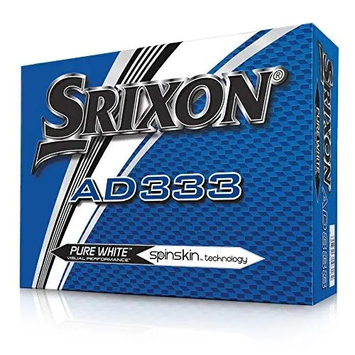 Produktbild: Srixon AD333 Golfbälle - Modell 2018 - weiß - 1 Dutzend