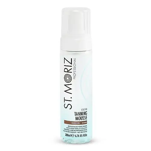 Produktbild: St. Moriz Selbstbräunungs Mousse transparent (2-Stunden/4-Stunden/6-Stunden) 200ml