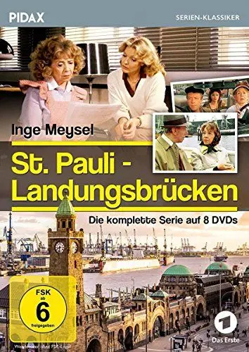 Produktbild: St. Pauli Landungsbrücken / Die komplette 60-teilige Kultserie (Pidax Serien-Klassiker) (8 DVDs)