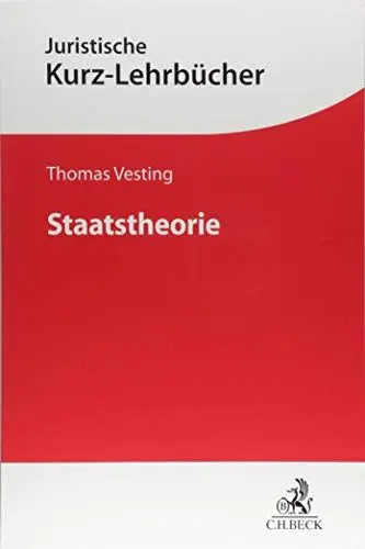 Produktbild: Staatstheorie: Ein Studienbuch (Kurzlehrbücher für das Juristische Studium)