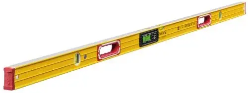 Produktbild: Stabila Elektronische Wasserwaage TECH 196, 183 cm, 2 Digital-Displays, Messbereich: 0° – 360° (4 x 90°), Anzeige-Modi: °,%, mm/m, in/ft, Schutzklasse IP 65