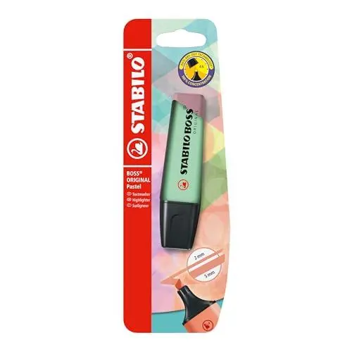 Produktbild: STABILO - Textmarker - BOSS ORIGINAL Pastel - Einzelstift - Hauch von Minzgrün