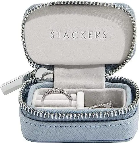 Produktbild: Stackers Altblau Klein Reise Schmuckschatulle