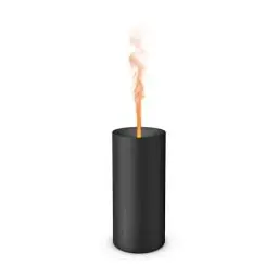 Produktbild: Stadler Form Aroma Diffuser Lucy verströmt im Akku-Betrieb bis 7h ätherische Öle mit Flammen-Effekt, für Entspannung und wohltuende Aromatherapie, schwarz