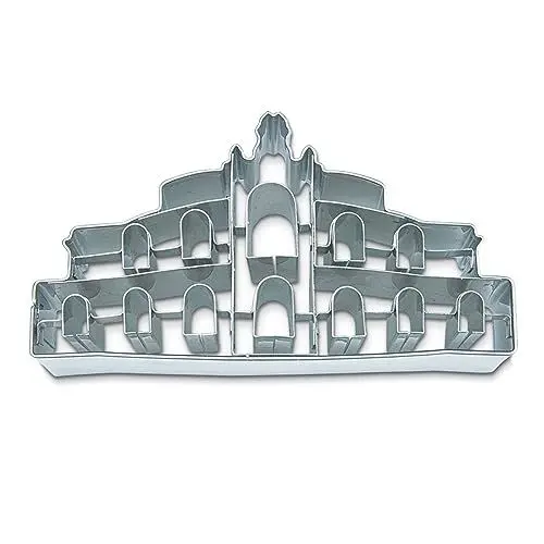Produktbild: Städter Präge-Ausstecher Semperoper Dresden 10 cm, Edelstahl, Silber