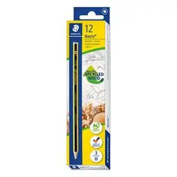 Produktbild: STAEDTLER 120-3 Noris Bleistift 120 Härtegrad H, 12 Stück, Schwarz, einzelpackung