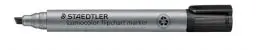 Produktbild: STAEDTLER 356 B-9 Lumocolor Flipchartmarker Keilspitze, 2 oder 5 mm, 10 Stück, schwarz