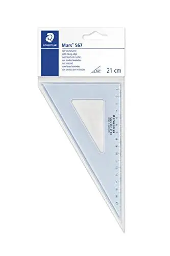 Produktbild: STAEDTLER 567 21-60 Zeichendreieck (21cm, 60/30)