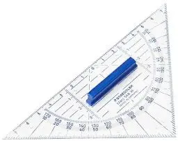 Produktbild: STAEDTLER 568 36 Geodreieck 16cm (mit abnehmbarem Griff)