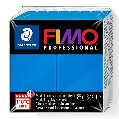 Produktbild: STAEDTLER 8004-300 - Fimo Professional Normalblock, 85 g, blau