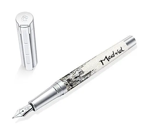 Produktbild: STAEDTLER Initium Corium Füllhalter Urbes Madrid F, Made in Germany, mit edler Geschenkverpackung, 9PU106F