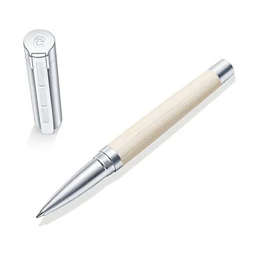 Produktbild: STAEDTLER Initium Lignum Tintenroller, Ahornholz, M, schwarz, Made in Germany, mit edler Geschenkverpackung, 9PM220M-9