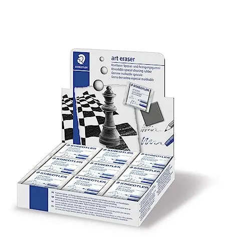 Produktbild: Staedtler 5427 Radierer karat Knetgummi knetbar, Schachtel mit 18 Stück