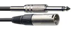 Produktbild: Stagg 25018267 Patch-Kabel (1m, Monoklinke XLR)