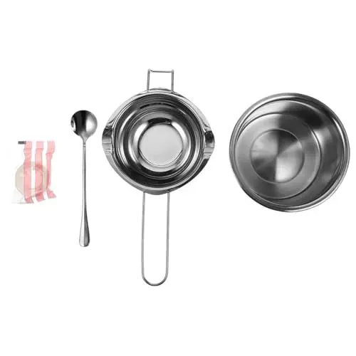 Produktbild: STAHAD 1 Set Kerzenwerkzeug Set Selbstgemachtes Kerzenwerkzeug Kerzenschmelzwerkzeuge Kerzenherstellungs Sets Kerzen Bastelwerkzeug Kerzen DIY Kit Edelstahl Wachsschmelztiegel