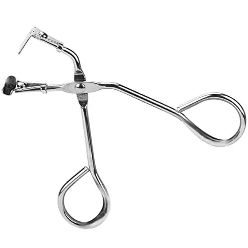 Produktbild: STAHAD Werkzeug Auge Teilweise Lockenwickler Stahlwimper Edelstahl Muffel Präzision Kunststoffmodell Mini-Handheld Mädchen Dame Clip Zubehör Frauen Praktisch Tragbar Edelstahl Kompakt