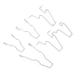 Produktbild: Scheinwerfer Halteklammer H7,Scheinwerfer Clipklemme,Scheinwerfer-Haltefederclip,6 Stücke Stahl-Scheinwerfer-Scheinwerfer-Abblendlicht-Kopflampen-Haltefeder-Clip-Klemme