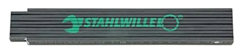 Produktbild: Stahlwille 13111 Zollstock 2 m | Holz-Gliedermaßstab mit patentierter 90 degree-Winkeleinrastung | Made in Germany