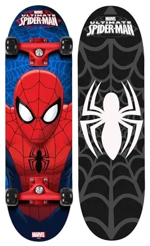 Produktbild: Stamp - Skateboard Marvel ULTIMATE SPIDER-MAN, ROT, 28/8