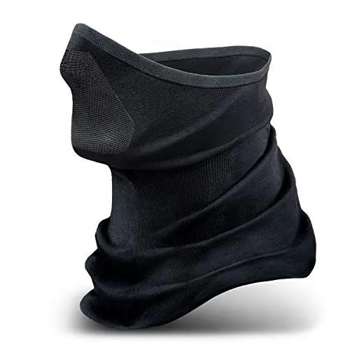 Produktbild: STANDWERK® Sturmhaube Winter (Wärmeregulierend & Atmungsaktiv) - Skimaske Herren - Skischal mit hochwertigem Nylon-Netz - Sturmmaske für Ski - Sturmhauben für Herren - Ski Maske Männer (XL)